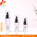 50ml shiny silver airless bottle
